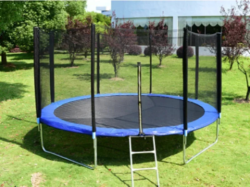 🪩 Foldable Round Trampoline – 5FT to 14FT Options for Kids & Adults!