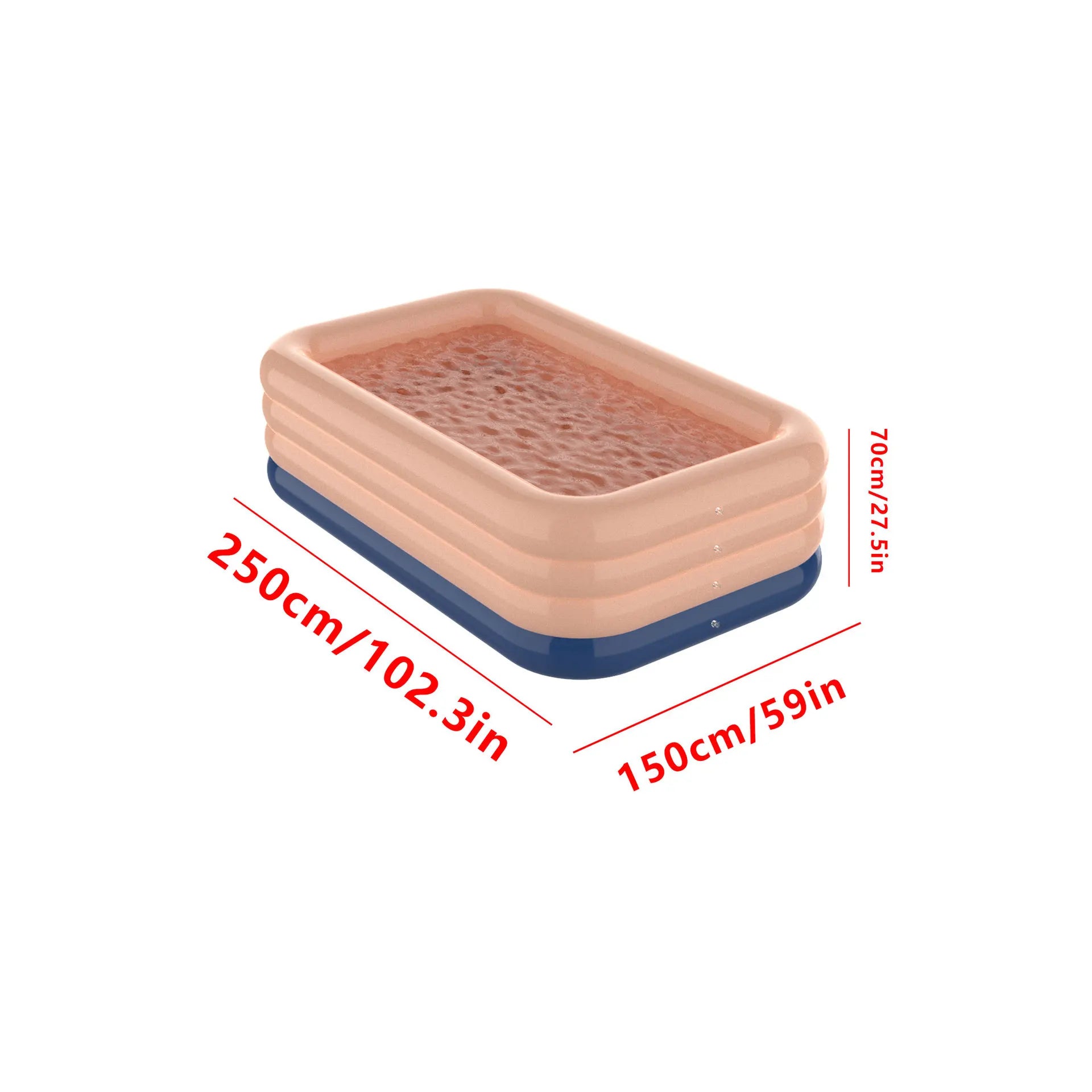 🌊 Thickened Eco-Friendly PVC Inflatable Pool – Large Outdoor Swimming Pool for Adults & Kids